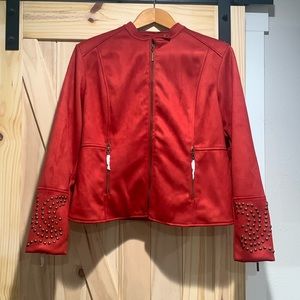 Ladies zip front jacket/blazer